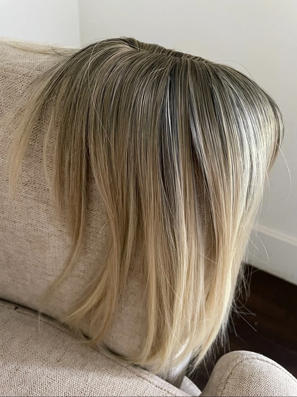 NWT ash blending dirty blonde topper highlights ombré topper